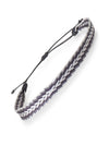 Men's Surfer Bracelet | Beach Bracelet | Grey and White