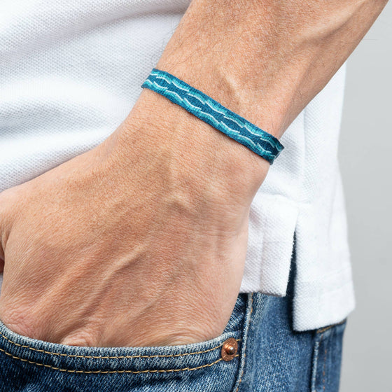 Men's Surfer Bracelet | Waterproof Bracelet | Blue Bracelet