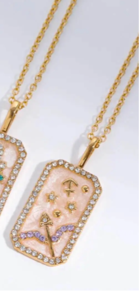 Sagittarius- Astrological, Zodiac Necklace
