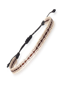  Mens Surfer Bracelet | Stackable Bracelet | Waterproof | Beige Brown