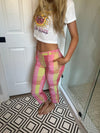Y2K Early 2000s Pink Plaid Esprit Pants