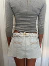 Vintage Abercrombie & Fitch Blue Mini Skirt