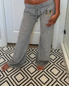 Vintage Victoria's Secret Grey Sparkle Heart Pant