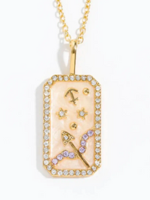  Sagittarius- Astrological, Zodiac Necklace