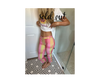 Y2K Early 2000s Pink Plaid Esprit Pants